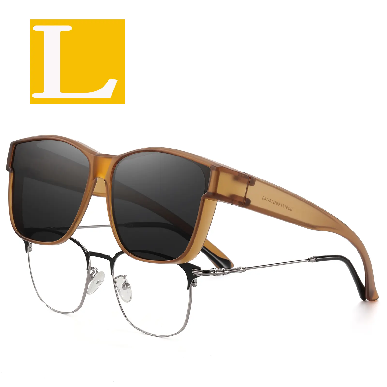 Matte Coffee Frame Grey Lens