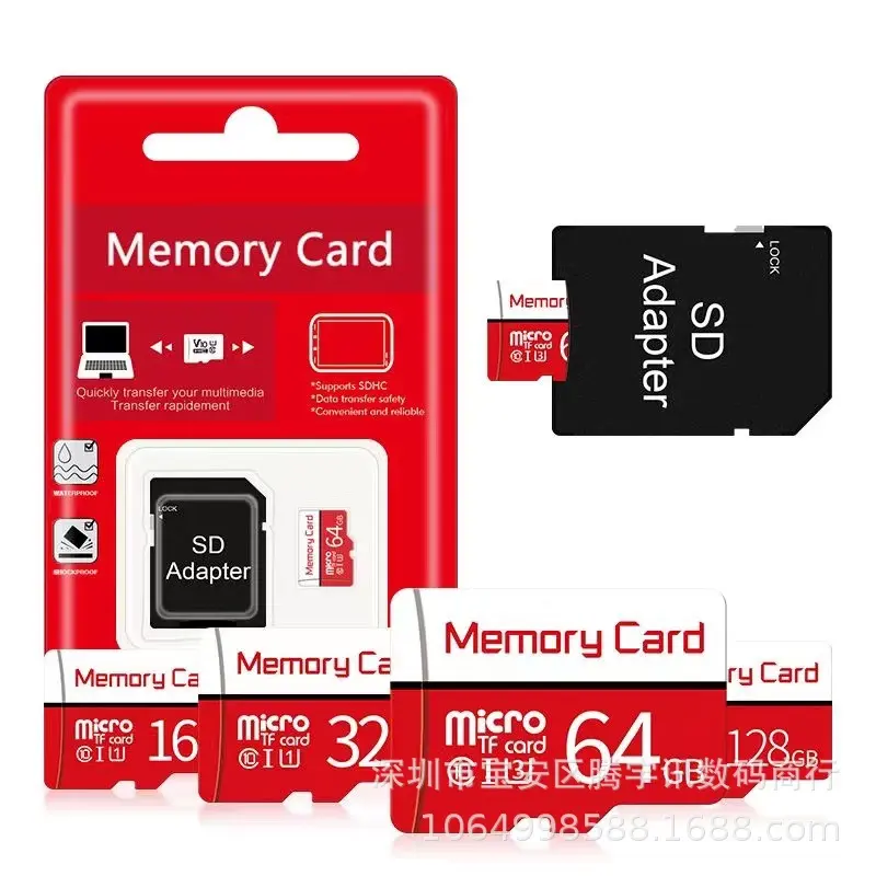 Micro SD Flash Memory Card - Multi-Size 128MB/256MB/512MB/2G Storage, Camera Accessories, Photography Tool, Electronic Gadgets, Memory Cards For Cameras, Camera Memory Cards