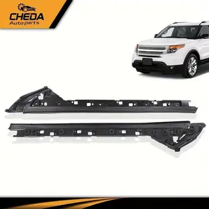 1 Pair for Ford Explorer 2011-2019 Windshield Inner Trim Pillar Molding - Durable Black Plastic, Easy Installation, Precision-Crafted Fit, Automotive Sealing | Seamless Vehicle Integration | Highgrade Material