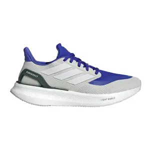 adidas Mens Pureboost 5 Running Sneakers Shoes - White adidas Mens Pureboost 5 Running Sneakers Shoes - White