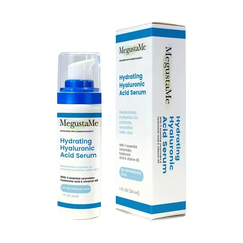 Hyaluronic Acid Serum with Ceramides & Vitamin B5 – Hydrating, Soothes Redness, Supports Barrier, Anti-Wrinkle