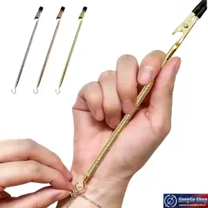 Bracelet Fastening Helper Tool for DIY Bag Accessories - Secure Grip Portable Closure Aid, Universal Fit for Most Bracelets, Quick Effortless Self-Wear Jewelry Assistant