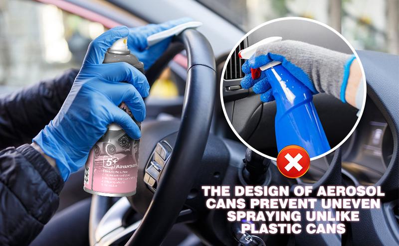 DONKEYPRO 汽车用品无水喷蜡内饰护理清洁剂 15OZ 适用于汽车内外饰的清洁喷雾，具有卫生保护功能