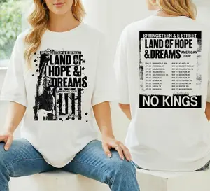 Bruce Springsteen Tour 2026 T-shirt, Bruce Springsteen Land Of Hope & Dreams Tour Shirt