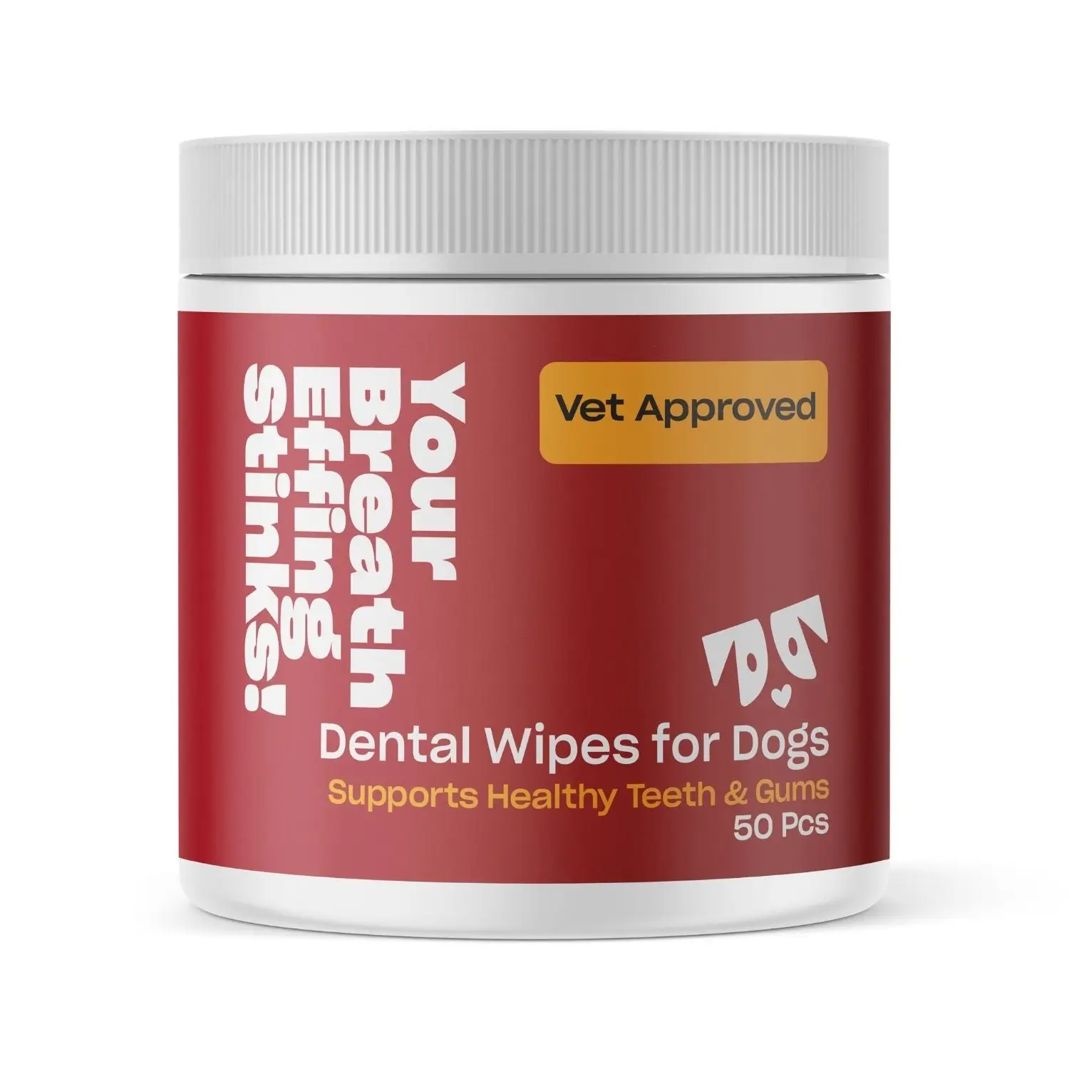 Your Breath Effing Stinks! Dental Wipes by Kaley Cuoco, ,for All Life Stages and Breeds