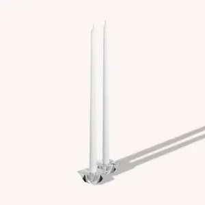 White Giant Taper Candles - 16 Inch - 8 Pack