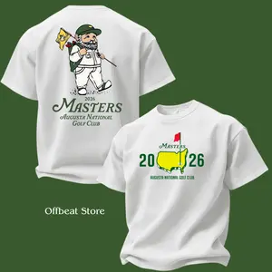The Masters Golf Tournament Shirt, Augusta National Champions Of Golf Tee, 2026 Masters Spectator Apparel, Classic Graphic Top, Fan Gear, All Sizes Unisex Golfing Tee