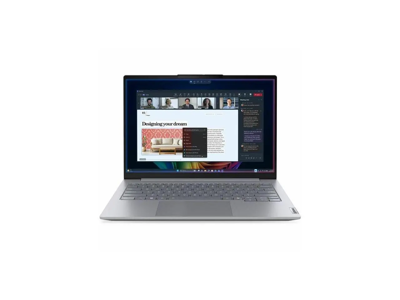 Lenovo ThinkBook 14 G9 IPL 21UX000KUS 14" Copilot+ PC Notebook - Intel Core Ultra 5 325 - 16 GB DDR5 - 512 GB SSD - Intel Graphics - Windows 11 Pro - Wi-Fi 7 - Artic Grey