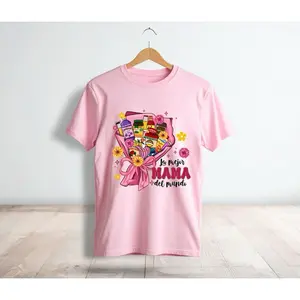 Cotton Short Sleeve  T-Shirt Mother's Day 2026 Tshirt