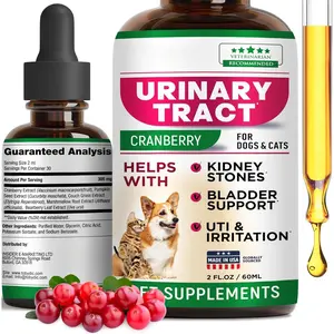 Urinary Tract Health Support for Pets - Natural Cranberry Supplement for Kidney & Bladder Care - Prevention for Incontinence & Stones - Cat & Dog UTI Relief - Renal Wellness Formula - Vet Recommended Solution flea  treatment  dogs dog  medicine