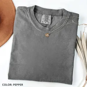 Comfort Colors Blank Shirt, Premium Soft Cotton Tee, Unisex Blank T-Shirt, Quality Pigment Dyed Blank, Crafting Supply Tee Gift For Women