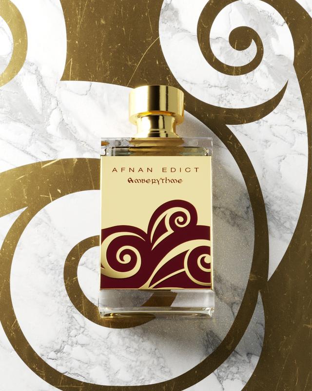 Afnan Edict Amberythme Eau de Parfum – Warm Amber Unisex Fragrance, 80ml (2.7 oz)