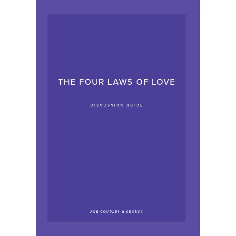 USED Book - The Four Laws of Love Discussion Guide: For Couples and Groups by Evans, Jimmy (Paperback) - english