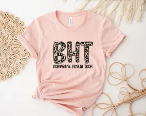 Behavioral Health Tech Shirt, Emergency Room Tech Gift, ER Nurse Shirt, Emergency Nurse Shirt, Future Nurse Gift, Medical Assistant, Leopard