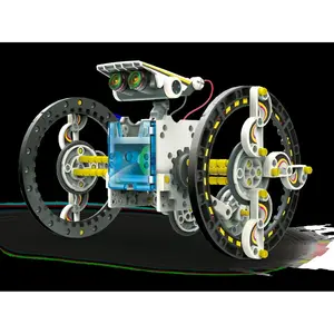 212 MAIN SolarBot.14 Robot Kit for Dogs - Solar Power, Coding, Alternative Energy, Photovoltaic Panels, Age 8+ Robotics Toy