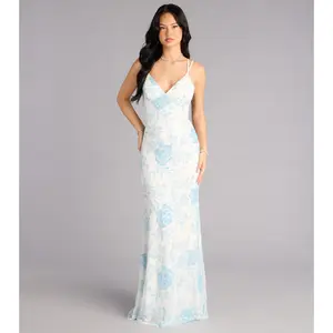 Manisha Floral Mermaid Formal Dress