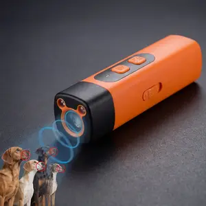 BarkButton Ultrasonic Dog Training Device – No Shock Bark Control