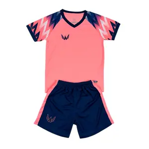 Essentials Youth Soccer Jersey Set - Thulian Pink