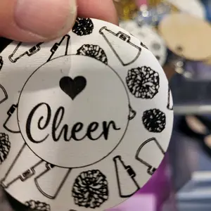 cheer key chain