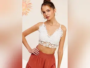 Crochet Lace Bralette Top