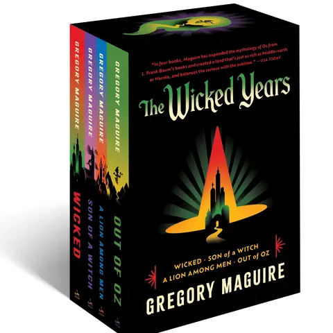 The Wicked Series Box Set: Wicked / Son of a Witch / Out of Oz / A Lion Among Men (Wicked Years) by Gregory Maguire [Paperback Book]
