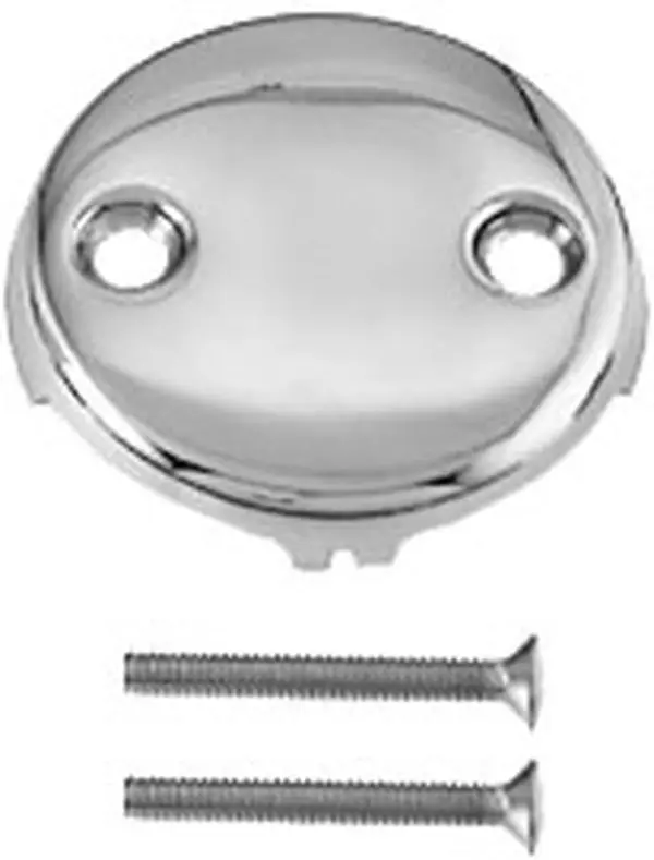 Westbrass D329-01 Two Hole Faceplate with Screws - PVD Polished Brass