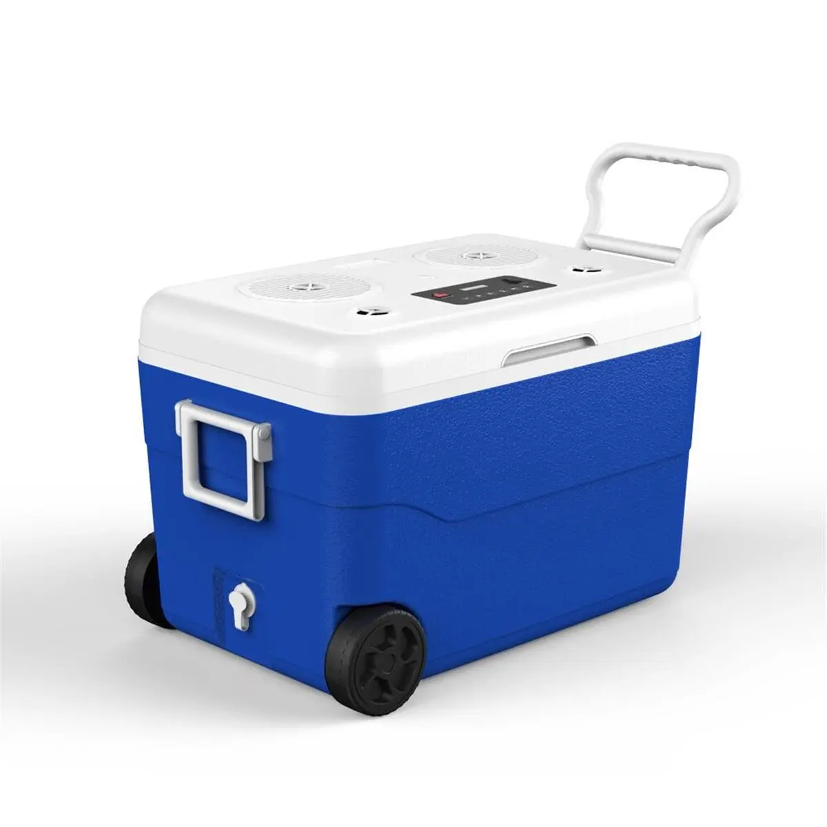 212 MAIN Portable Rechargeable Bluetooth Cooler - Red, Ideal for Outdoor Sports, Camping & Hiking Camp Kitchen Use