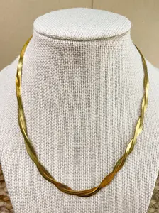 AYANA Necklace Stainless Steel 18k Gold Plated Waterproof