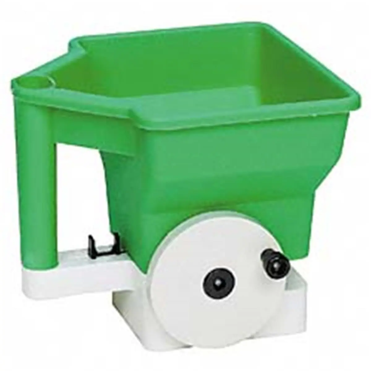 212 MAIN Heavy-Duty Handheld Broadcast Spreader - 6lb Capacity, Large-Grip Handle, Finger Slide, Hopper Scoop, Precision Tool for Seed, Fertilizer Distribution