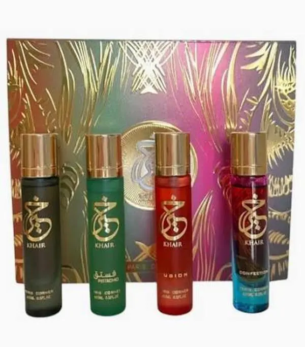 Khair 4Pcs Mini Gift Set by Paris Corner (Unisex)