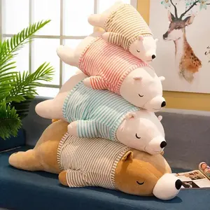 Snuggle-Soft Giant Polar Bear Plush Pillow – The Perfect Cuddly Companion & Unforgettable Birthday Gift for Kids!