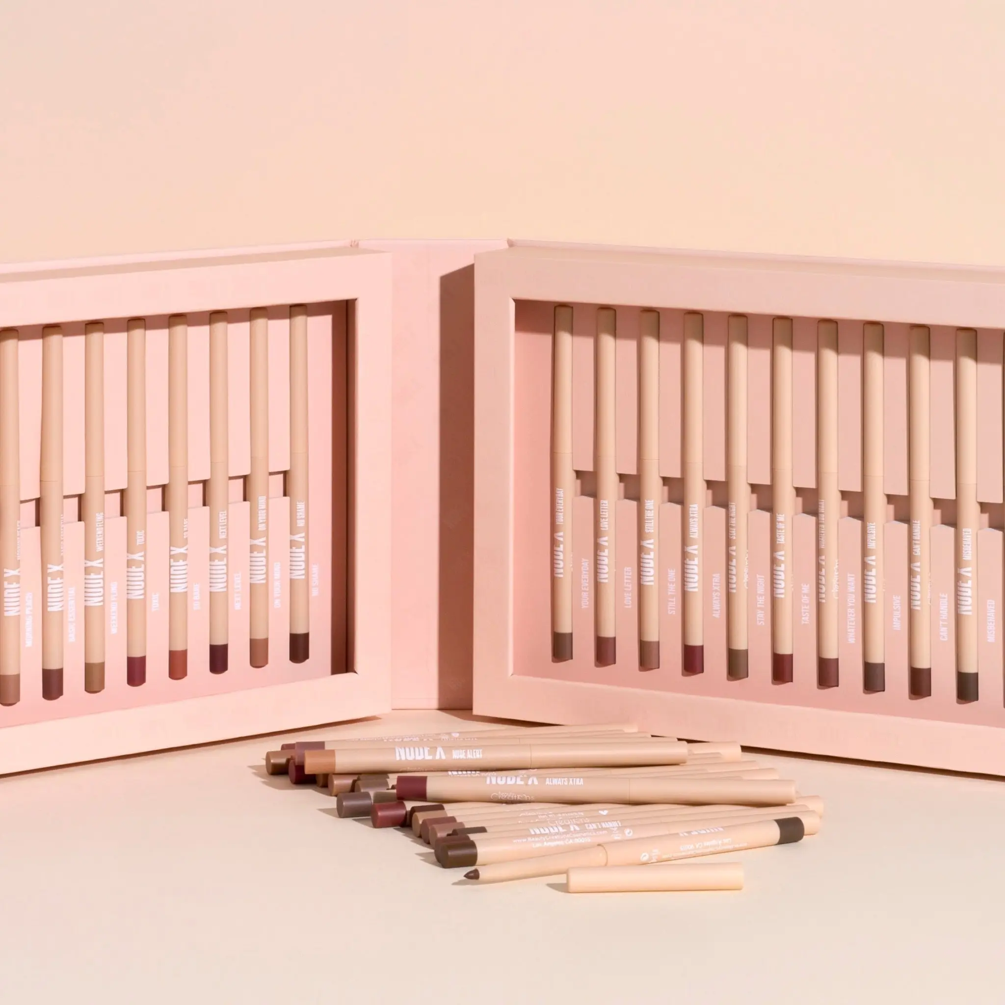 Beauty Creations Nude X Matte Lip Liner PR Set - Creamy Gel, 24 Shades, Bold Statement Lip Liner Kit for Beauty & Personal Care Makeup Beauty Creations Nude X Matte Lip Liner PR Set - Creamy Gel, 24 Shades, Bold Statement Lip Liner Kit for Beauty & Personal Care Makeup