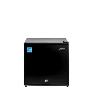 Whynter Upright Small Freezer Mini Freezer with Lock for Bedrooms, Dorms, Garages, Offices CUF-110B, Black Energy Star, 1.1 Cu Ft