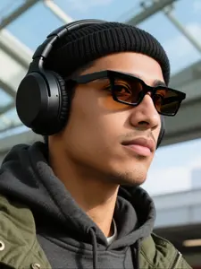 Men's Classic Rectangular Frame Sunglasses, High Quality Sunglasses, Ultra-Light Frame, UV Protection Lenses, Perfect for Outdoor Use, Stylish and Comfortable