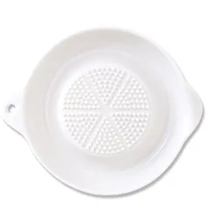 Ceramic Grater for Ginger, Garlic and Onion, 4 Inches (4-Inch)