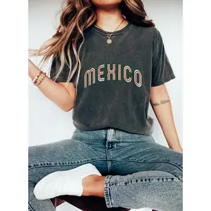 Mexico T-Shirt Vintage 1968 Design, Retro Heritage Graphic Tee, Cultural Identity Shirt, Mexican Pride Sweatshirt, Soccer Fan Crewneck Top