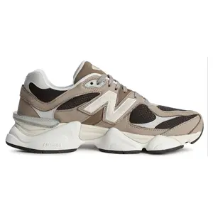 NEW BALANCE 9060 Fall Suedes Pack Arid Stone U9060CTA Unisex Closed Chunky Sole Athletic Sneaker - Men's Sizing, Authentic Brown Black White Running Walking Shoes, Casual Training Footwear, Brand New, 100% Authentic