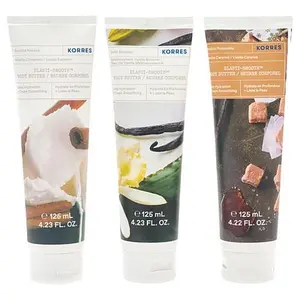 Korres 3-piece Holiday Vanillas Elasti Smooth Body Butter