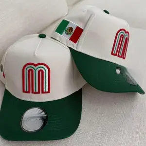 Mexican Flag Hat | Mother & Child M Embroidered Cap | Perfect for Sports & Casual Outfits