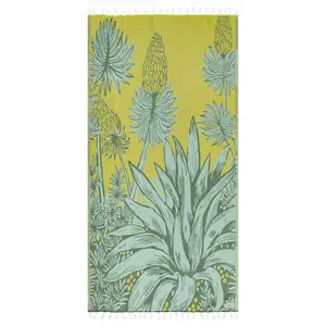 Sand Cloud Agave Towel | Lime
