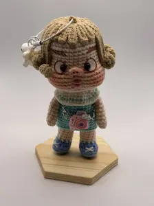 Handmade Crochet Doll - Cute for Home Decor.