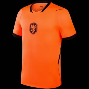 Unisex Soccer Netherlands Team 2026 Home Stadium Replica Jersey - Orange Y