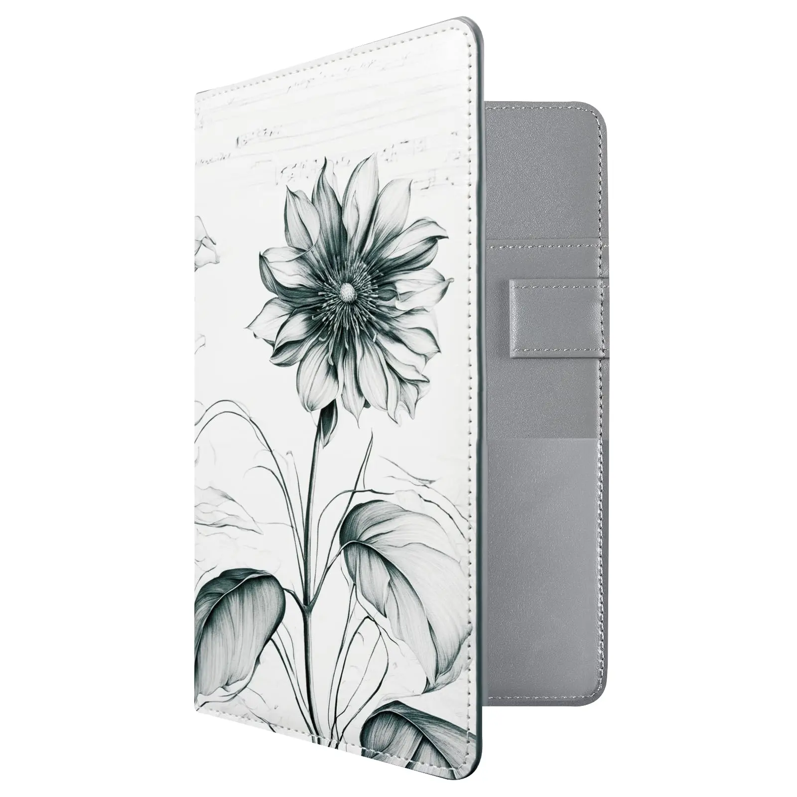 Server Book – Compact Organizer with Clear and Money Pockets, Pen Holder, Fits Apron Perfectly, Leather Waitress Book Planner Notebook Hardcover Journal