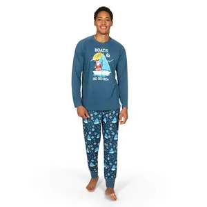 Men's Boats & Ho Ho Hos Pajama Set