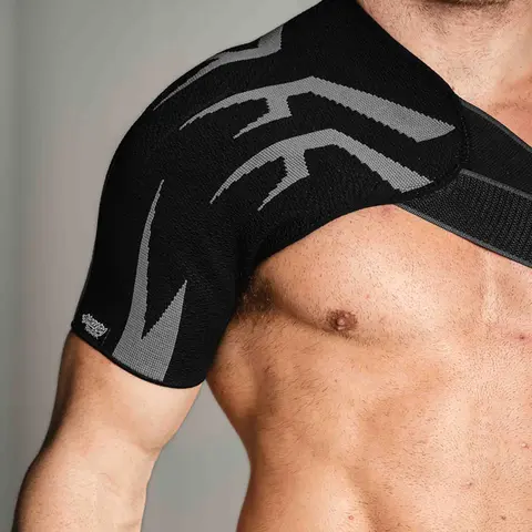 Anaconda Shoulder Brace 3D Compression Support with Gel Pad for Athletes - Stabilizes Joint, Reduces Discomfort, Enhances Recovery