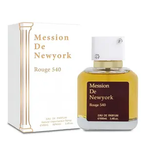 Mession De New York Rougo 540 Women Perfume Fresh Floral Scent Eau De Parfum Natural Spray Women Fragrance 3.4 Fl Oz