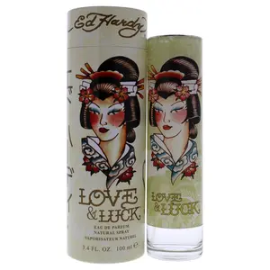 Ed Hardy Love and Luck by Christian Audigier for Women - 3.4 oz EDP Spray Ed Hardy Love and Luck by Christian Audigier for Women - 3.4 oz EDP Spray