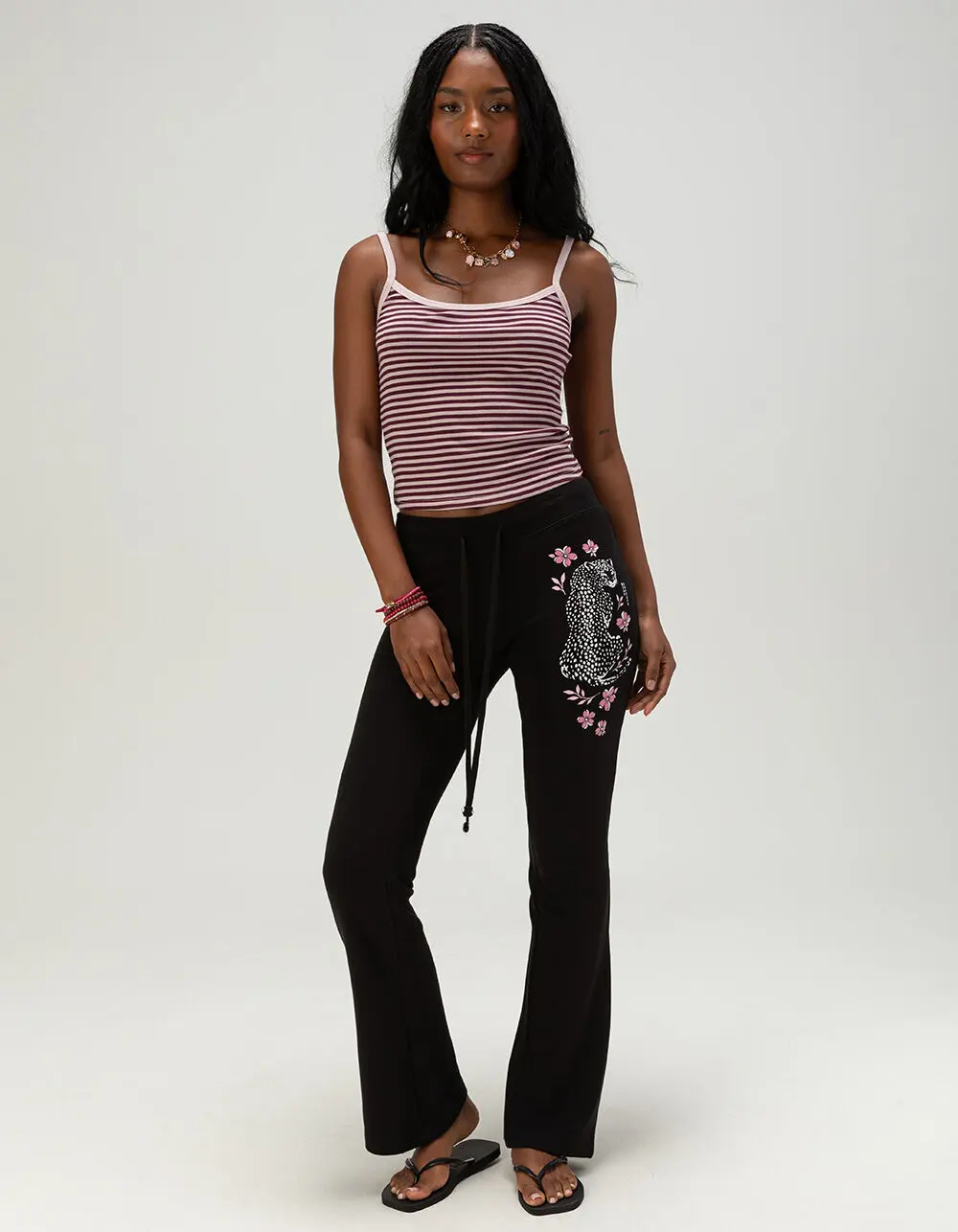 RIOT SOCIETY Cheetah Womens Sweatpants