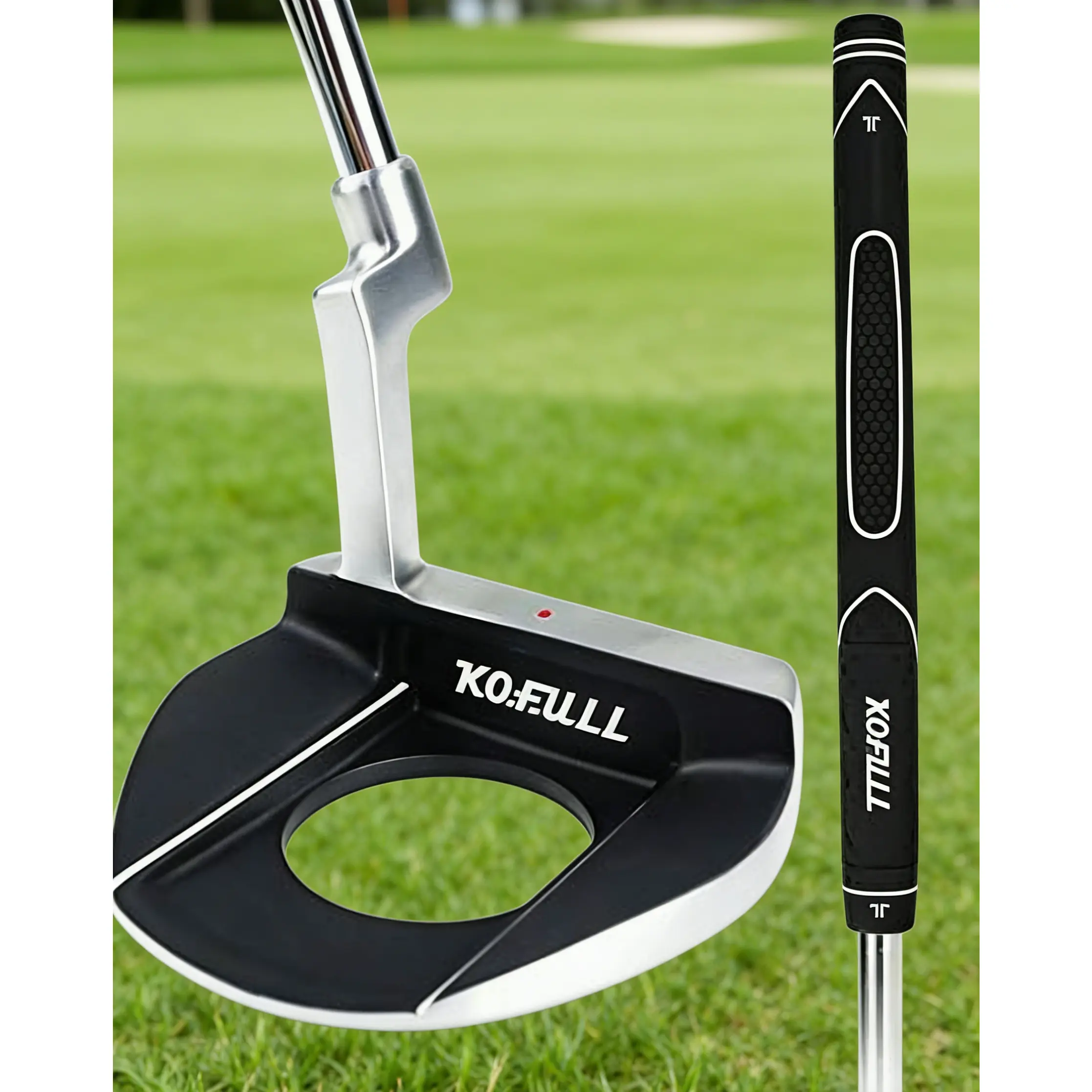 Men's Right Handed Golf Putter 34" with Ball Retrieval Function High Quality Putter for Beginner to Pro Golf Enthusiasts