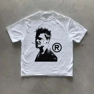 Fight Club T-Shirt, Unisex Graphic Tees Gothic Grunge Y2k Emo Scene Amity Affliction Style Clothes Menswear Womenswear Streetwear